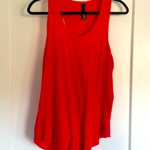 Bobi red racerback tank